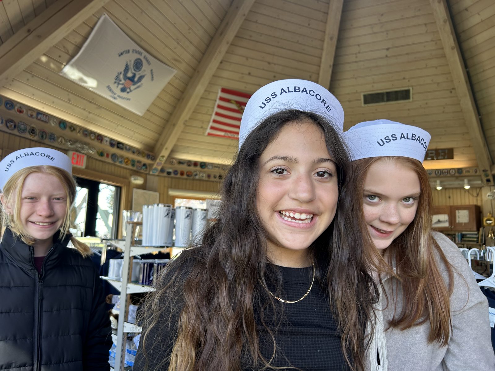 Students exploring the Maine shoreline
